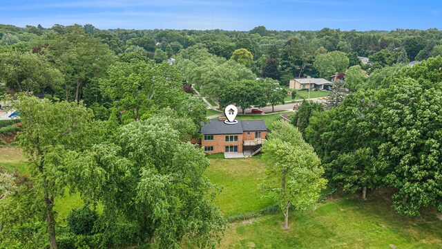 1757 Westlane Dr NE, Grand Rapids, MI 49505 - view from above of property