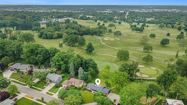 1757 Westlane Dr NE, Grand Rapids, MI 49505 - bird's eye view of a golf course and a tree filled landscape