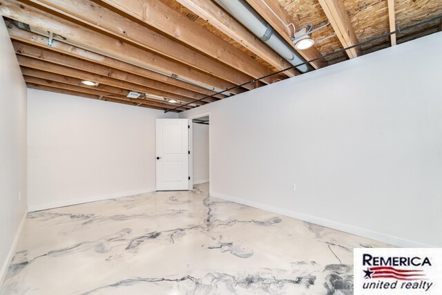52951 Royal Park Ave, Utica, MI 48315 - finished below grade area with baseboards and marble finish floors