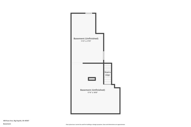 409 Rust Ave, Big Rapids, MI 49307 - view of floor plan / room layout