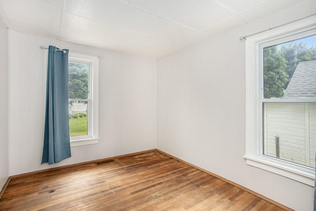 255 E Corey St, Bronson, MI 49028 - spare room with hardwood / wood-style floors