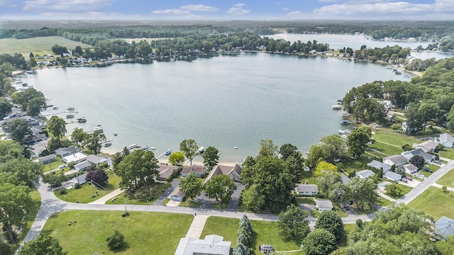 50041 David Dr, Dowagiac, MI 49047 - bird's eye view of a nearby body of water