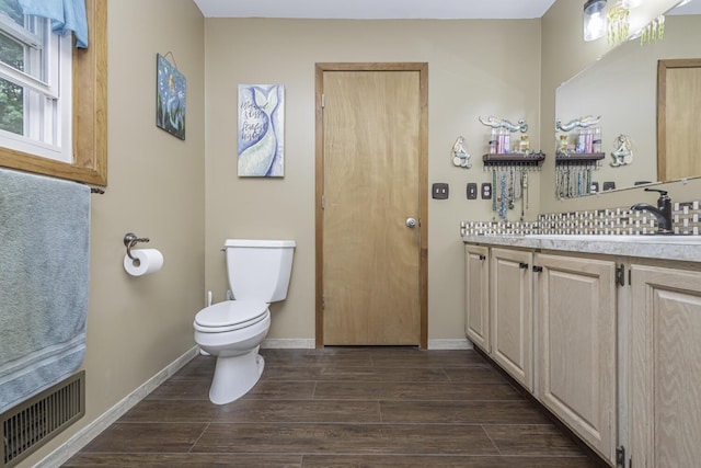 7715 Marquis Dr, Dexter, MI 48130 - bathroom with vanity and wood finished floors