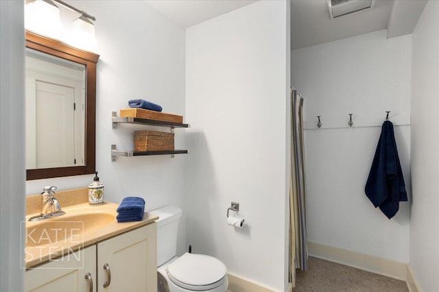 859 Orchard Ave SE, East Grand Rapids, MI 49506 - bathroom with vanity and a shower with shower curtain