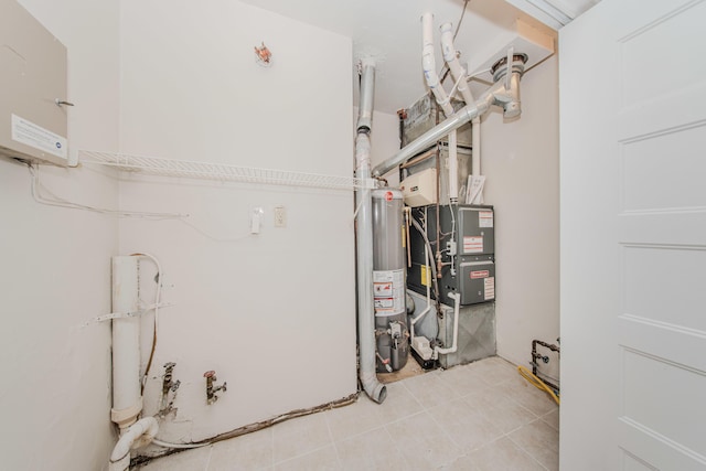 25255 Orchard Grove St, Southfield, MI 48033 - utility room featuring gas water heater