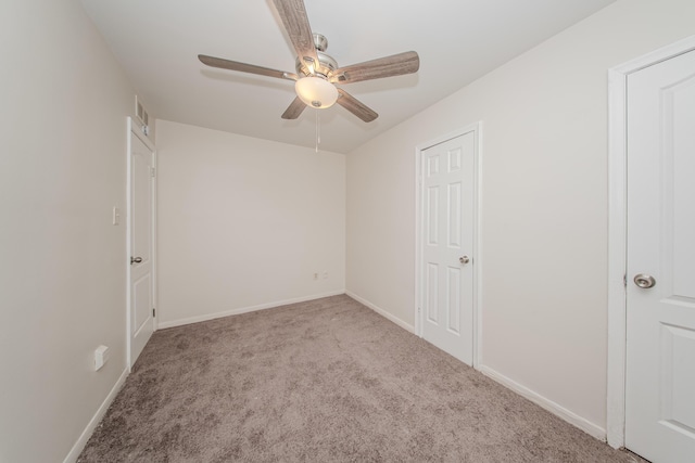 25255 Orchard Grove St, Southfield, MI 48033 - unfurnished bedroom with carpet floors and ceiling fan