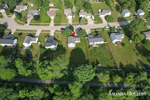 430 6th St NE, Cedar Springs, MI 49319 - aerial view of property and surrounding area with nearby suburban area