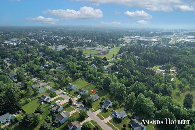 430 6th St NE, Cedar Springs, MI 49319 - aerial overview of property's location