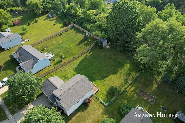 430 6th St NE, Cedar Springs, MI 49319 - aerial view of property and surrounding area