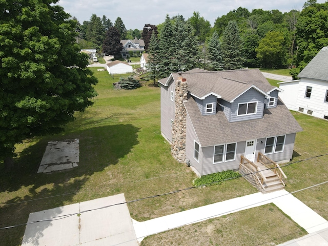 313 E Main St, Marion, MI 49665 - view from above of property