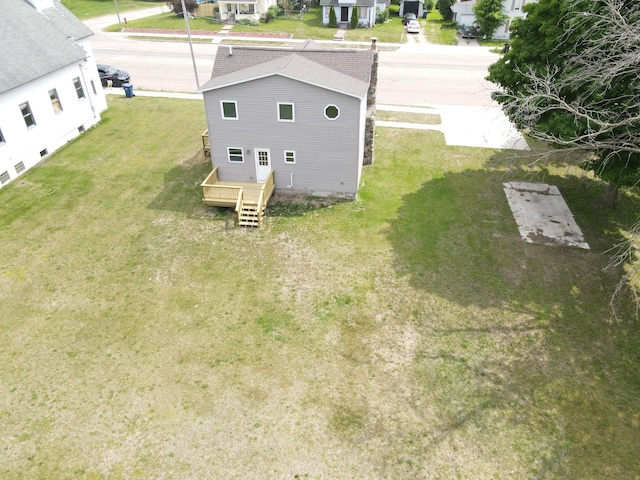 313 E Main St, Marion, MI 49665 - aerial view of residential area
