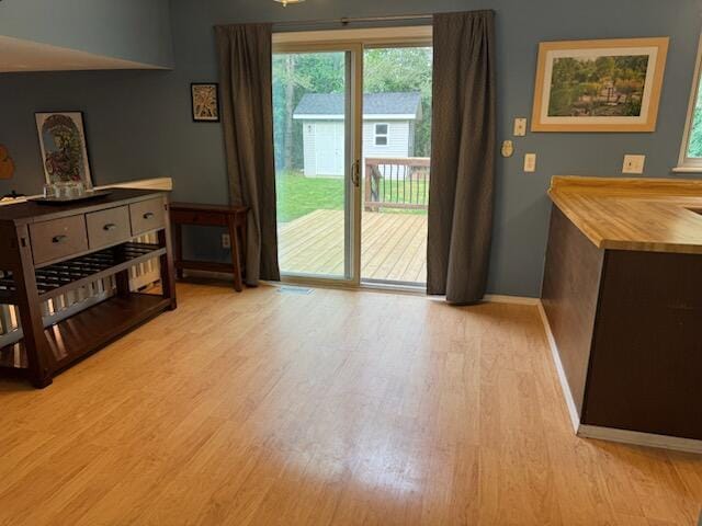 5689 Rothbury Ct, Ypsilanti, MI 48197 - doorway featuring light wood finished floors and healthy amount of natural light