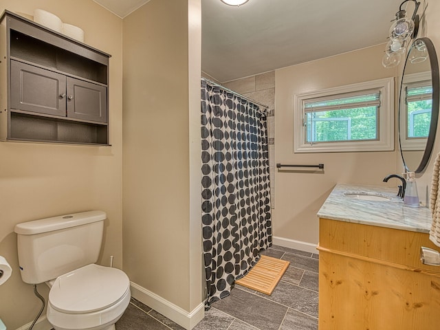 219 Park St, Tecumseh, MI 49286 - bathroom with vanity and curtained shower