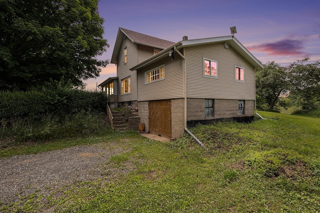 20821 J Dr N, Marshall, MI 49068 - view of side of property featuring a yard