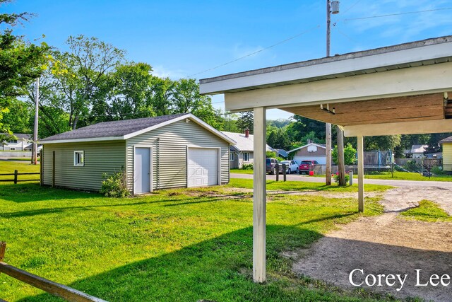 413 W Riverside Dr, Ionia, MI 48846 - view of detached garage