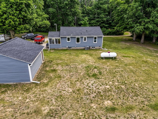 595 133rd Ave, Wayland, MI 49348 - view from above of property featuring a forest
