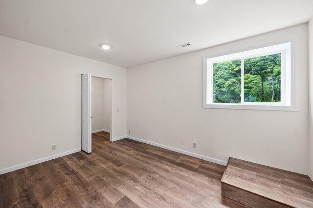 13060 Broadway Rd, Three Rivers, MI 49093 - empty room featuring wood finished floors and baseboards