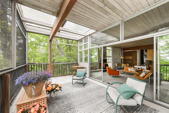 4075 N Delhi Rd, Ann Arbor, MI 48103 - view of sunroom