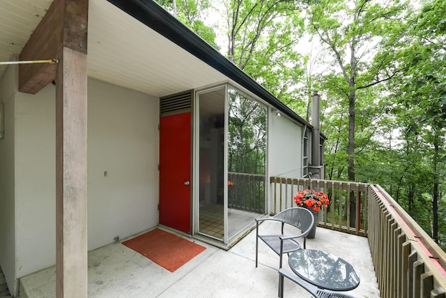 4075 N Delhi Rd, Ann Arbor, MI 48103 - view of balcony