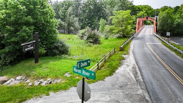 4075 N Delhi Rd, Ann Arbor, MI 48103 - view of asphalt road