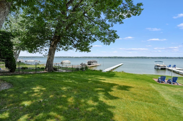 9715 Woodlawn Dr, Portage, MI 49002 - dock with a water view
