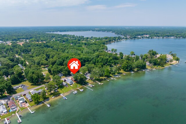 9715 Woodlawn Dr, Portage, MI 49002 - view of property location featuring a large body of water