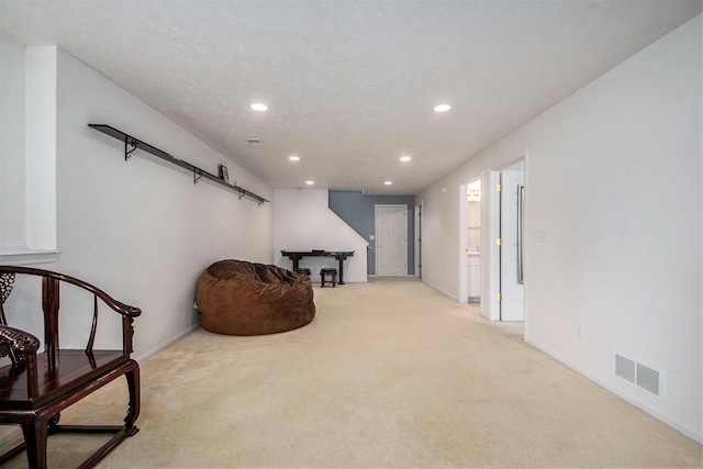 2663 Weatherby Hills Dr SE, Grand Rapids, MI 49546 - living area with recessed lighting and carpet
