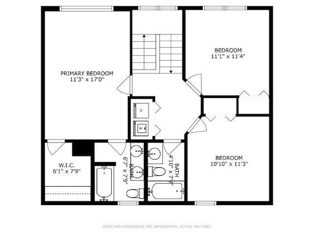 5026 Weatherford Dr, Coloma, MI 49038 - view of property floor plan
