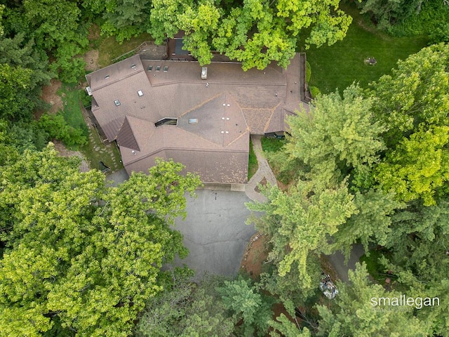 550 Greentree Ln NE, Ada, MI 49301 - view from above of property