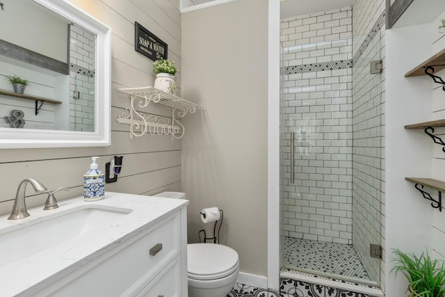 3155 24th Ave, Hudsonville, MI 49426 - bathroom featuring a stall shower and vanity