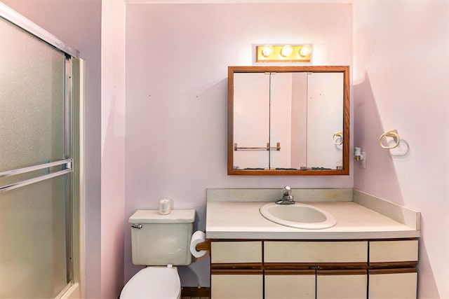 4104 Rurik Dr, Howell, MI 48843 - full bathroom with a shower with door and vanity