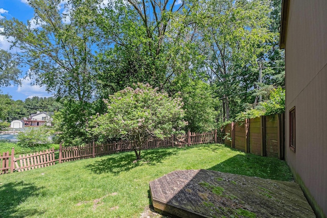 4104 Rurik Dr, Howell, MI 48843 - view of fenced backyard