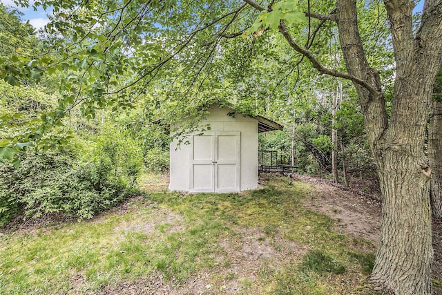 1694 S Mill Iron Rd, Muskegon, MI 49442 - view of shed
