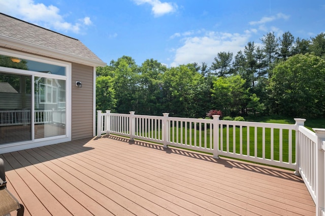 4441 Koinonia Dr NE Unit 3, Grand Rapids, MI 49525 - wooden deck featuring a yard