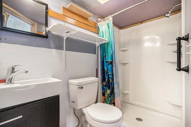 2943 108th Ave, Allegan, MI 49010 - full bathroom featuring vanity and curtained shower