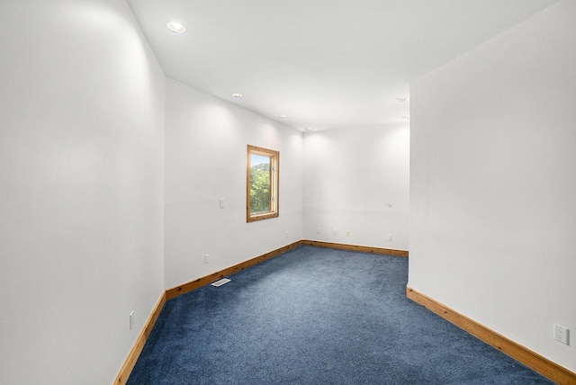 6483 N 144th Ave, Walkerville, MI 49459 - spare room with carpet and recessed lighting
