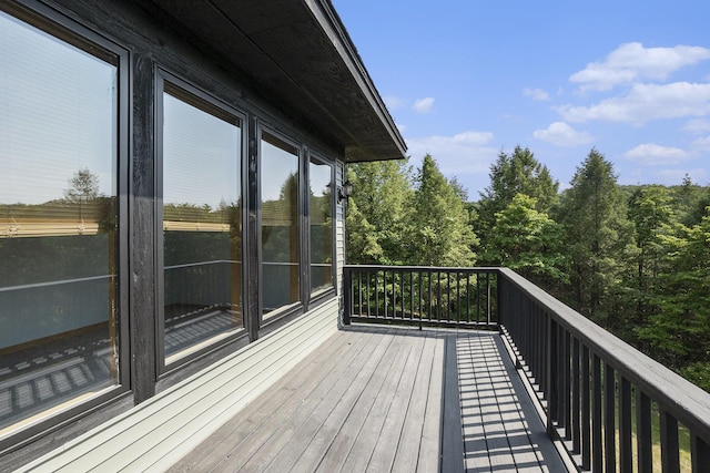 6483 N 144th Ave, Walkerville, MI 49459 - view of wooden deck