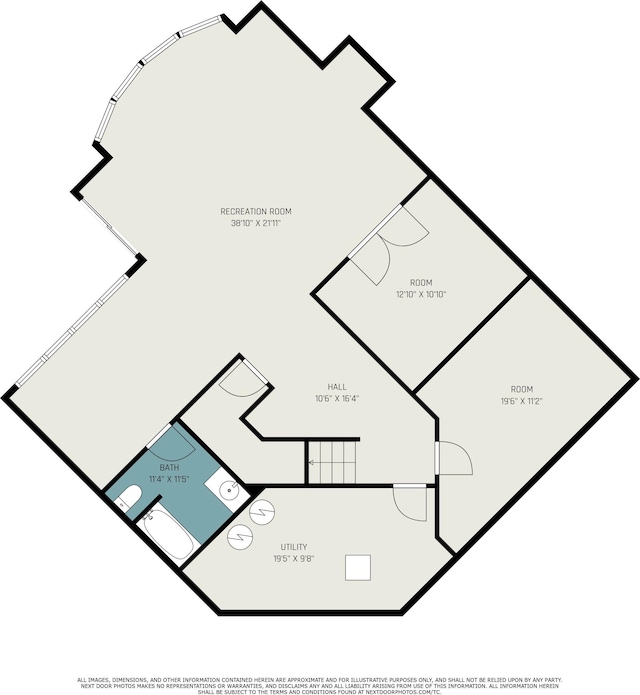 6483 N 144th Ave, Walkerville, MI 49459 - view of property floor plan