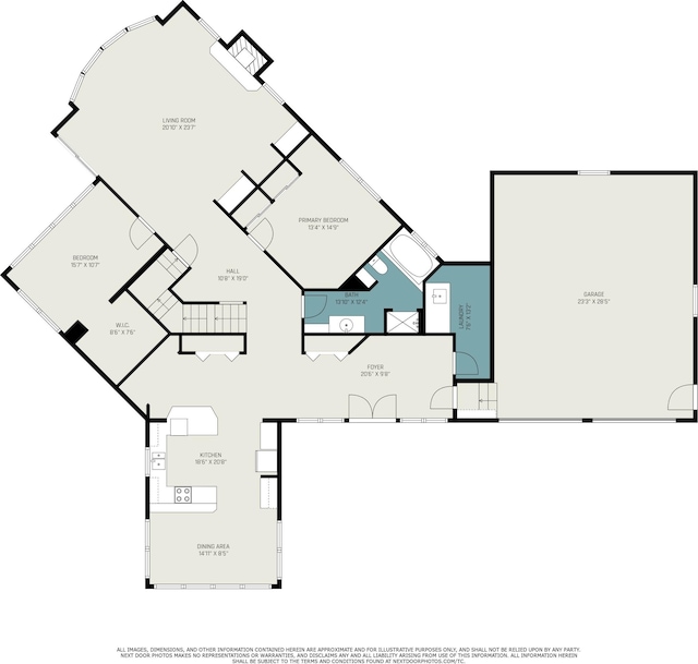 6483 N 144th Ave, Walkerville, MI 49459 - view of home floor plan