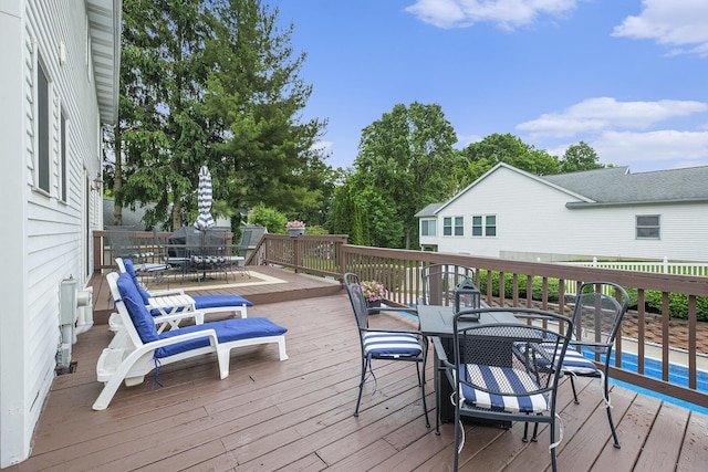 1863 Sunvale Dr SW, Wyoming, MI 49519 - deck featuring outdoor dining area