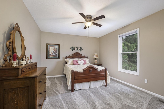 1863 Sunvale Dr SW, Wyoming, MI 49519 - carpeted bedroom with baseboards and ceiling fan
