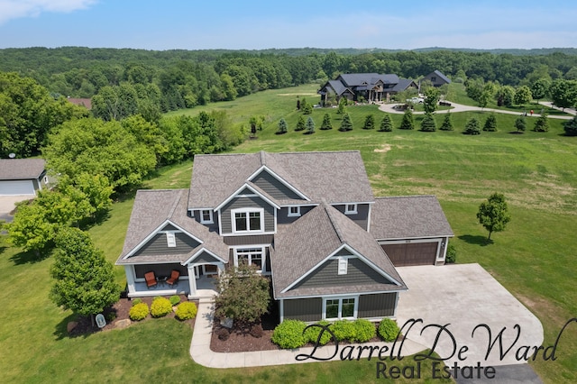 3940 Egypt Valley Ave NE, Ada, MI 49301 - aerial view of property and surrounding area featuring a forest