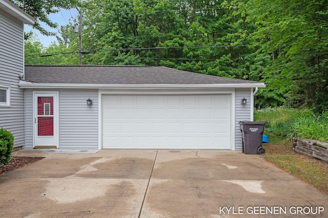 15405 Barry St, West Olive, MI 49460 - view of detached garage