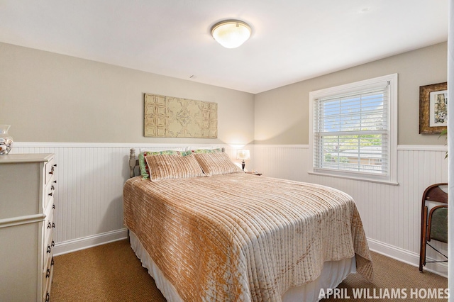 740 Van Raalte Ave, Holland, MI 49423 - carpeted bedroom with wainscoting
