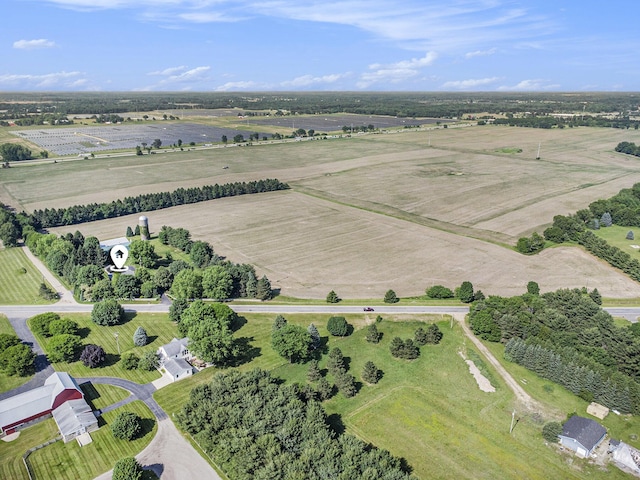 14011 Verona Rd, Marshall, MI 49068 - aerial overview of property's location featuring rural landscape and abundant farmland