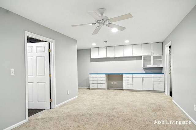 9337 Andrew Farms Dr, Alto, MI 49302 - unfurnished bedroom featuring light carpet and recessed lighting