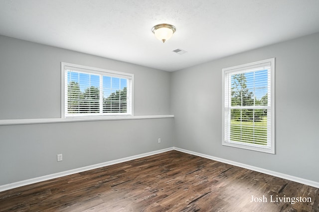 9337 Andrew Farms Dr, Alto, MI 49302 - spare room with plenty of natural light and wood finished floors