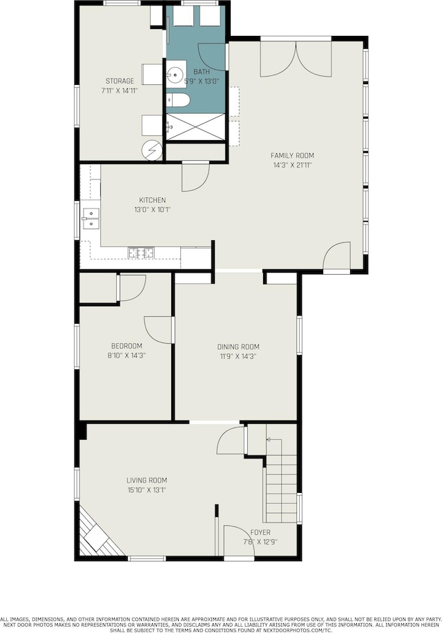 209 Maple St, Three Oaks, MI 49128 - view of home floor plan