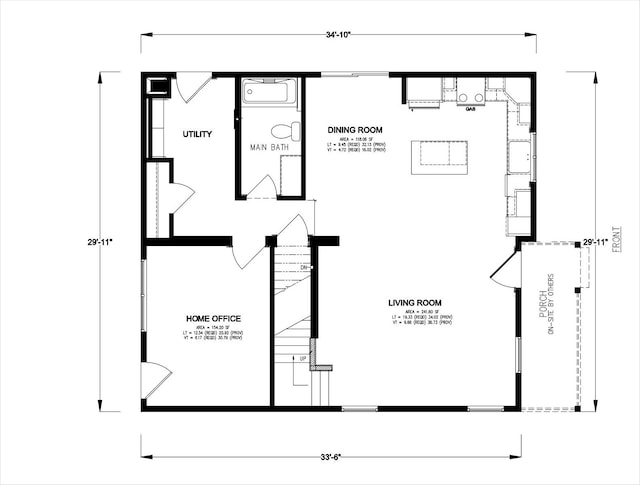 2670 Settlers Creek Rd, Fennville, MI 49408 - view of floor plan / room layout