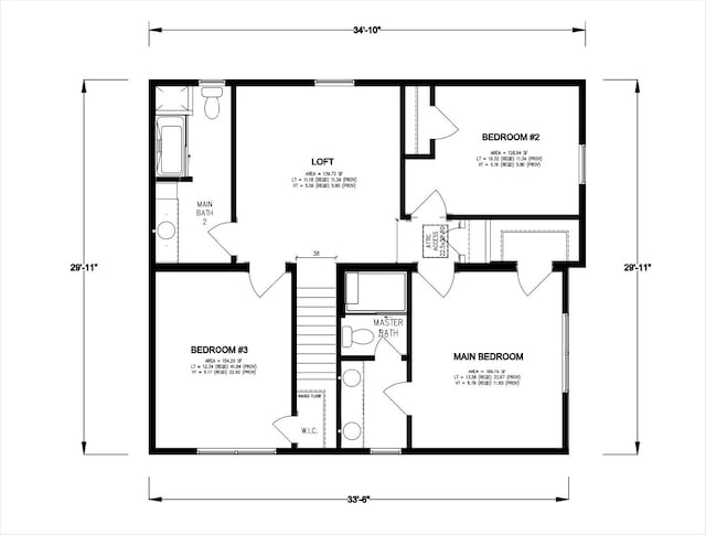 2670 Settlers Creek Rd, Fennville, MI 49408 - view of floor plan / room layout